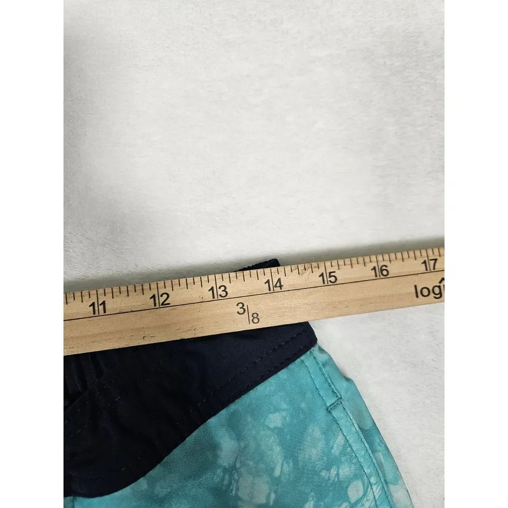 Speedo Men's Border Line Performance UPF 50 protection Shorts Blue Size Small‎
